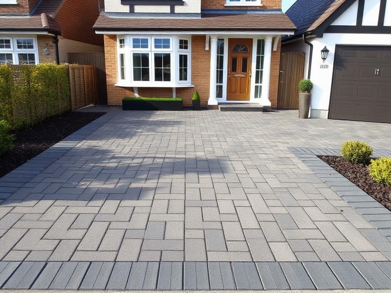 Resin bound driveway installation